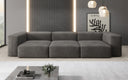Designer 3 Sitzer Sofa Snug in Samt