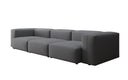 Designer 3 Sitzer Sofa Snug in Stoff