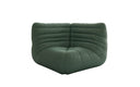 Designer Eckmodul Sofa-Sessel Calmo in Echtleder