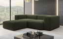 Designer Ecksofa Snug Mini in Bouclé