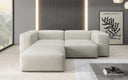 Designer Ecksofa Snug Mini in Echtleder