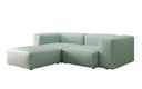 Designer Ecksofa Snug Mini in Echtleder