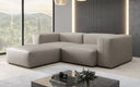 Designer Ecksofa Snug Mini in Echtleder