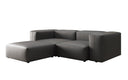 Designer Ecksofa Snug Mini in Echtleder