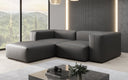 Designer Ecksofa Snug Mini in Echtleder