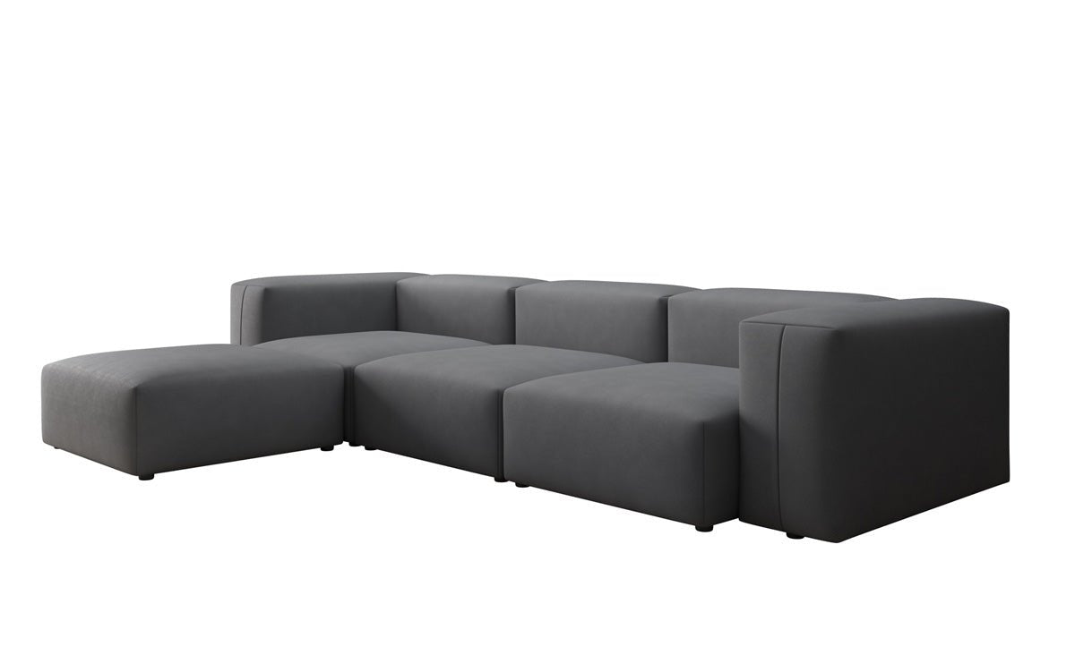 Designer Ecksofa Snug in Stoff