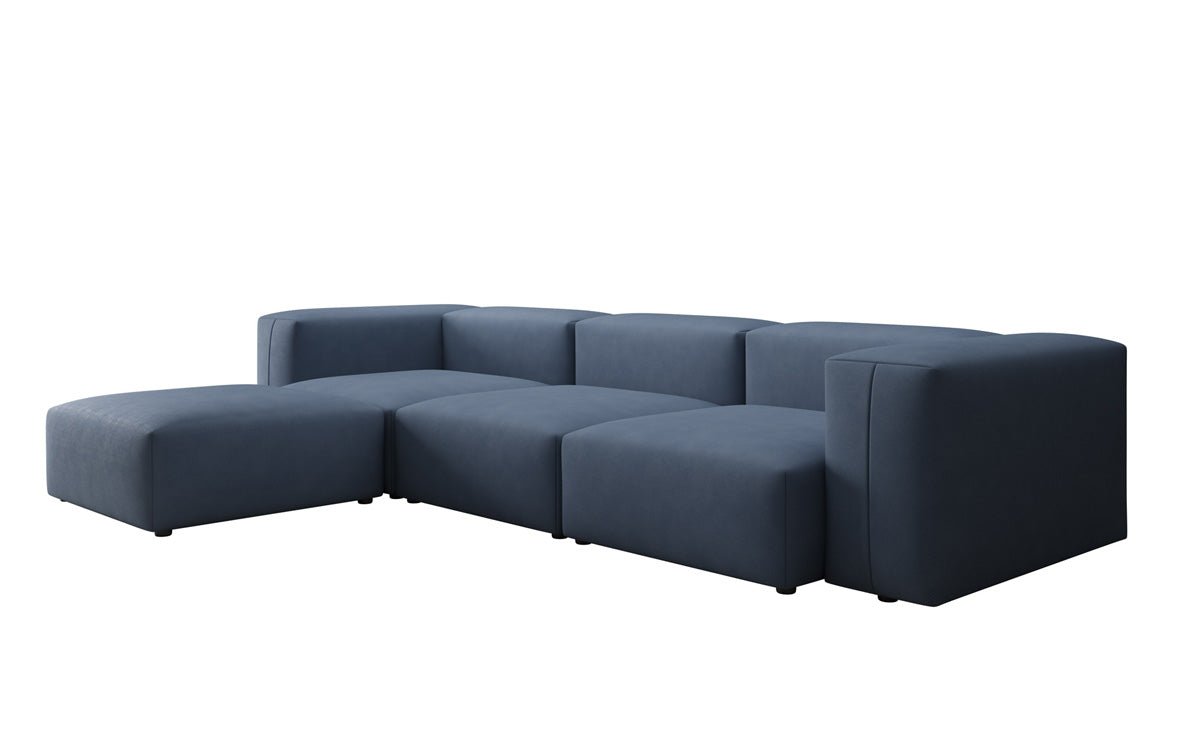 Designer Ecksofa Snug in Stoff