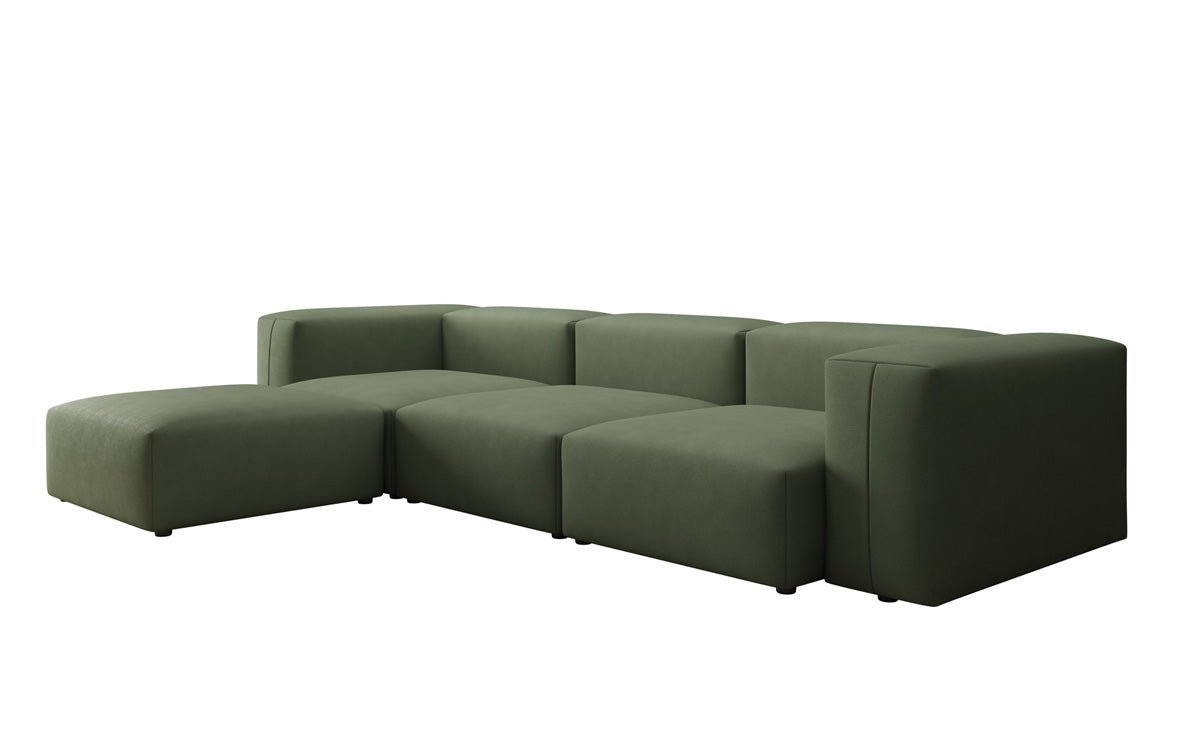 Designer Ecksofa Snug in Stoff