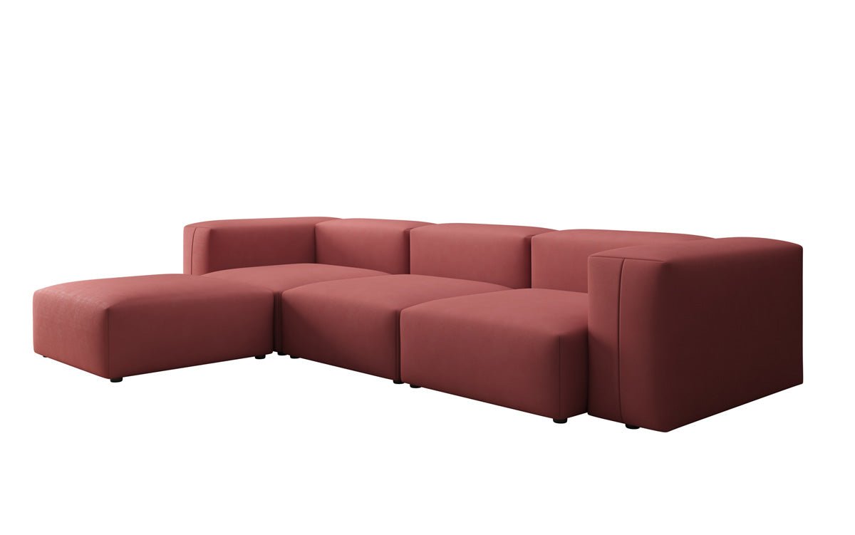 Designer Ecksofa Snug in Stoff
