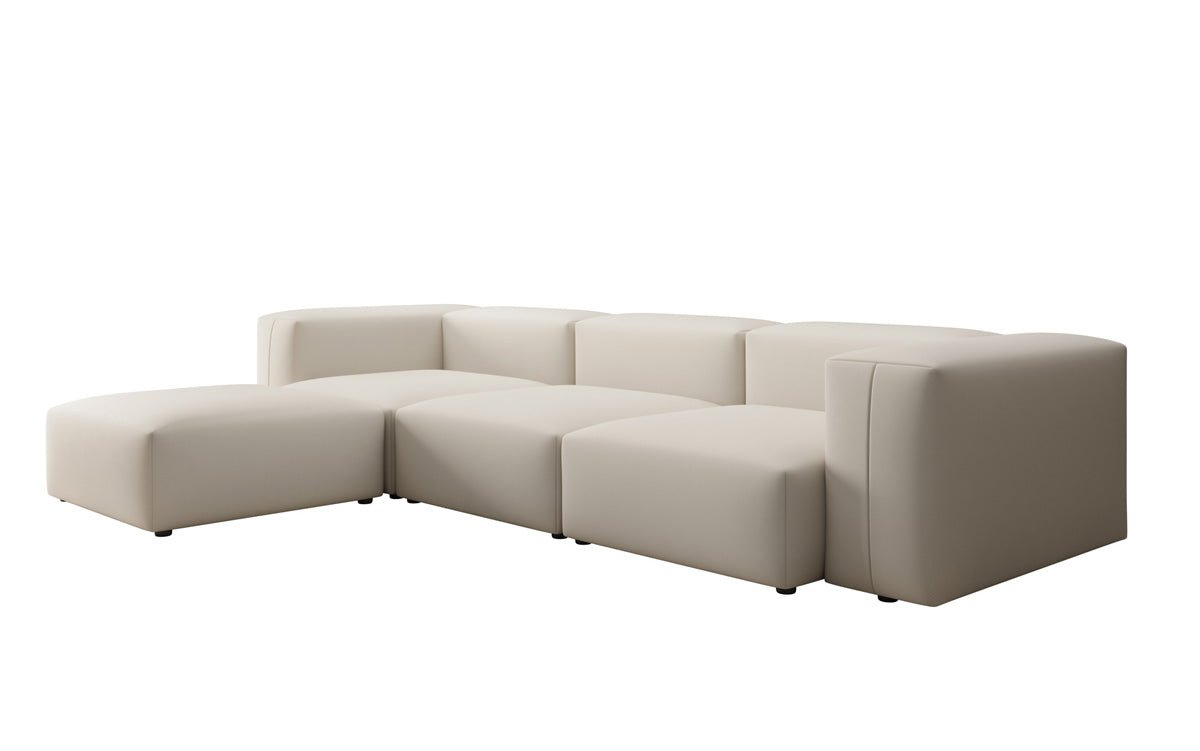 Designer Ecksofa Snug in Stoff