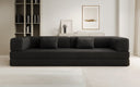 Designer Sofa Lazy 3 Sitzer XXL in Bouclé