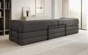 Designer Sofa Lazy 3 Sitzer XXL in Bouclé