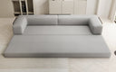 Designer Sofa Lazy 3 Sitzer XXL in Bouclé