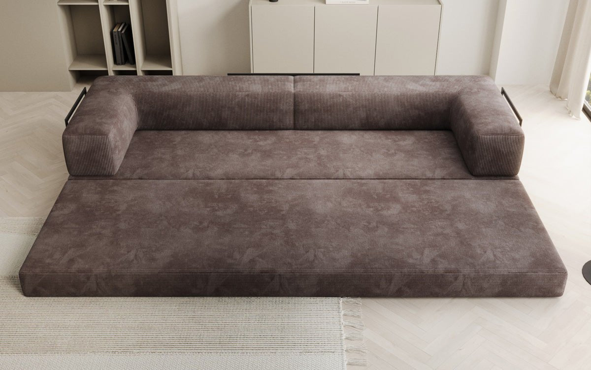 Designer Sofa Lazy 3 Sitzer XXL in Cord