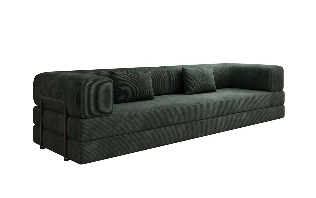 Designer Sofa Lazy 3 Sitzer XXL in Cord