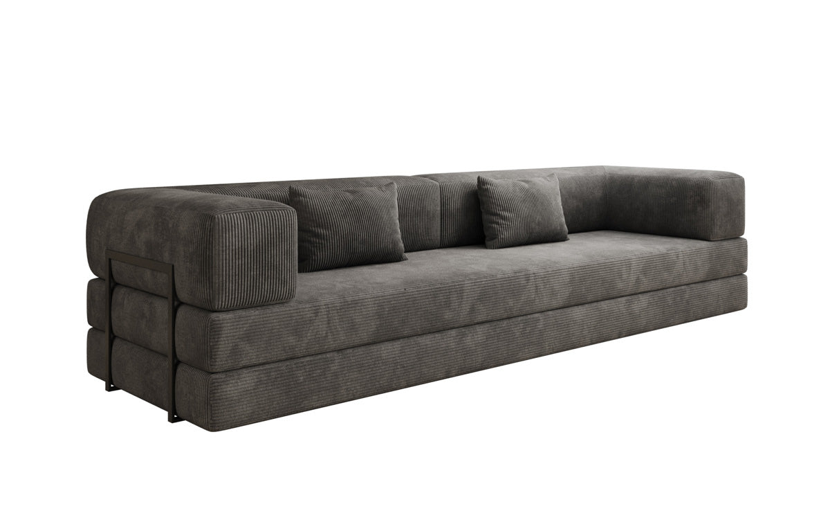 Designer Sofa Lazy 3 Sitzer XXL in Cord