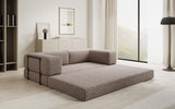 Designer Sofa Lazy 3 Sitzer im Wildmuster