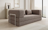 Designer Sofa Lazy 3 Sitzer im Wildmuster