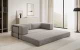 Designer Sofa Lazy 3 Sitzer im Wildmuster