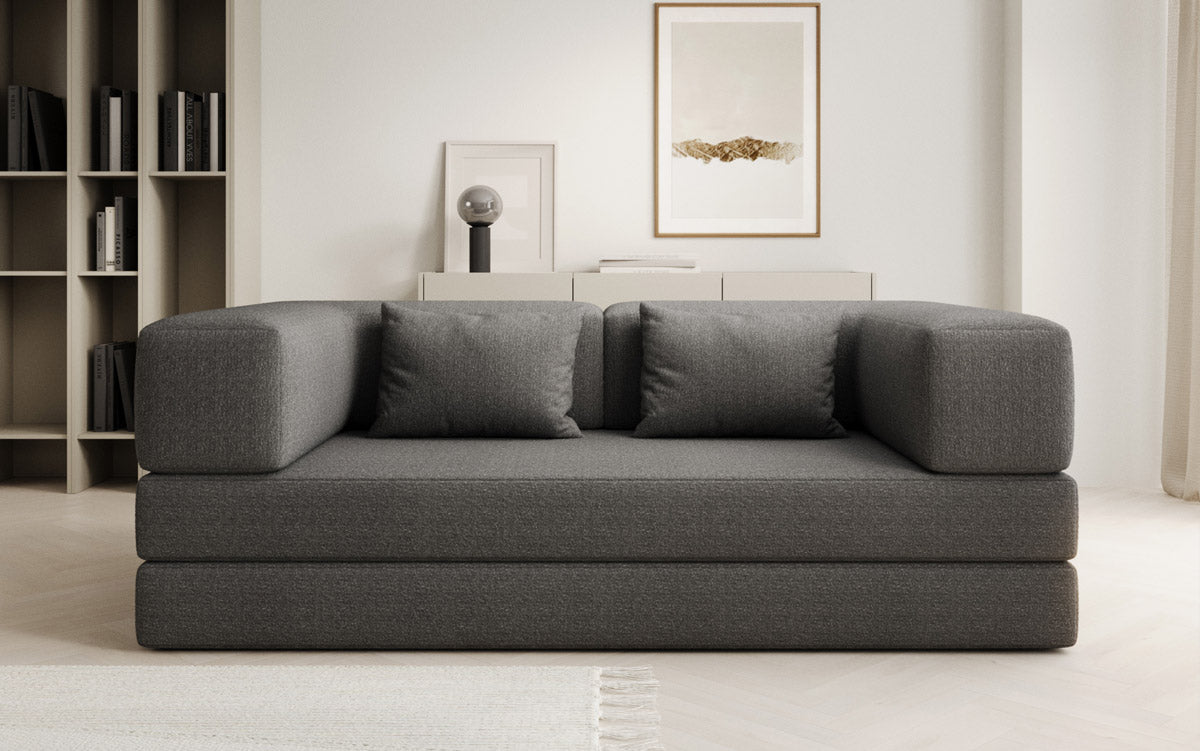 Designer Sofa Lazy 3 Sitzer in Bouclé