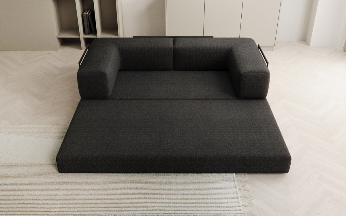Designer Sofa Lazy 3 Sitzer in Bouclé