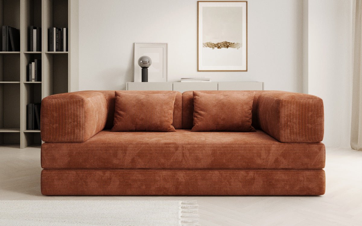 Designer Sofa Lazy 3 Sitzer in Cord