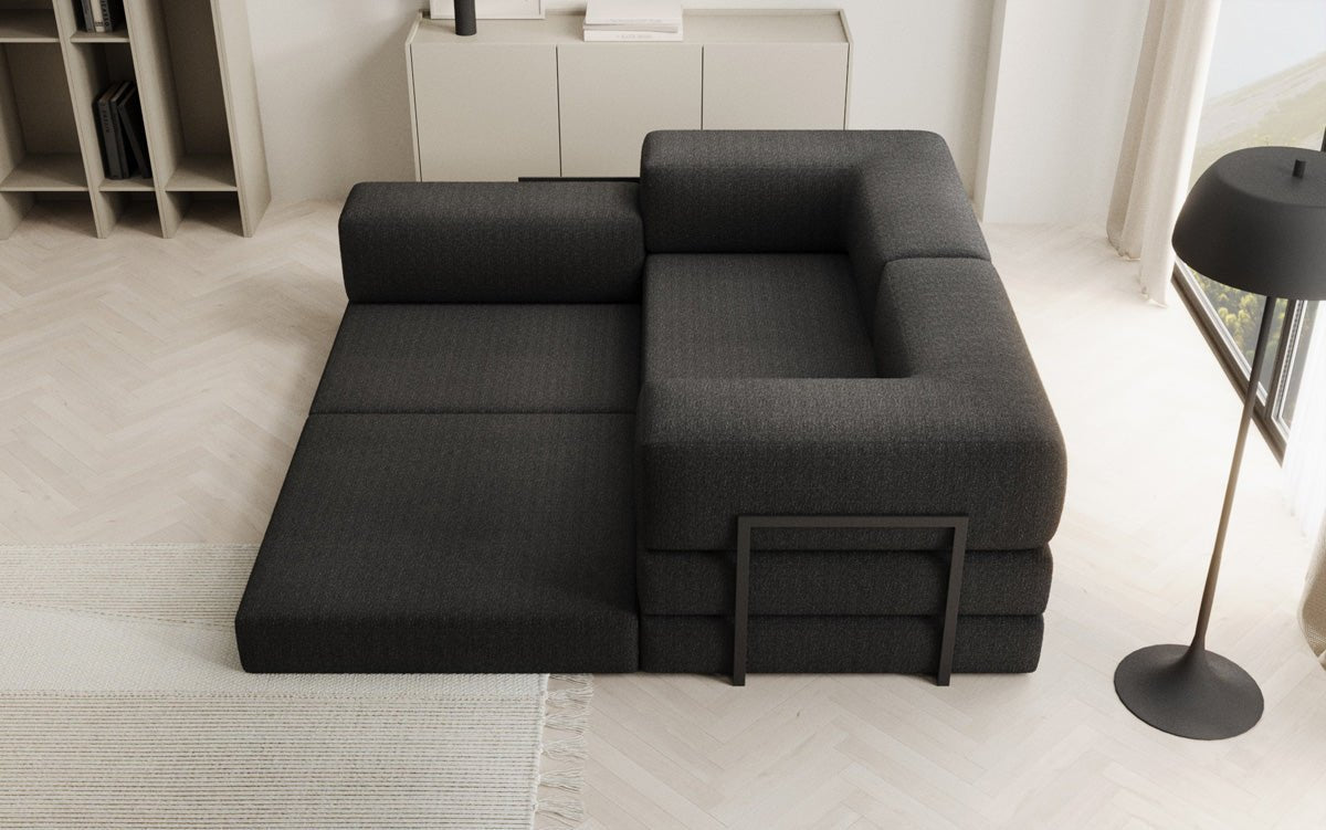 Designer Sofa Lazy L Mini in Bouclé