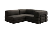 Designer Sofa Lazy L Mini in Samt