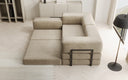 Designer Sofa Lazy L Mini in Samt