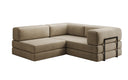 Designer Sofa Lazy L Mini in Samt