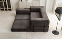 Designer Sofa Lazy L Mini in Samt