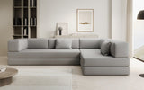 Designer Sofa Lazy L in Bouclé