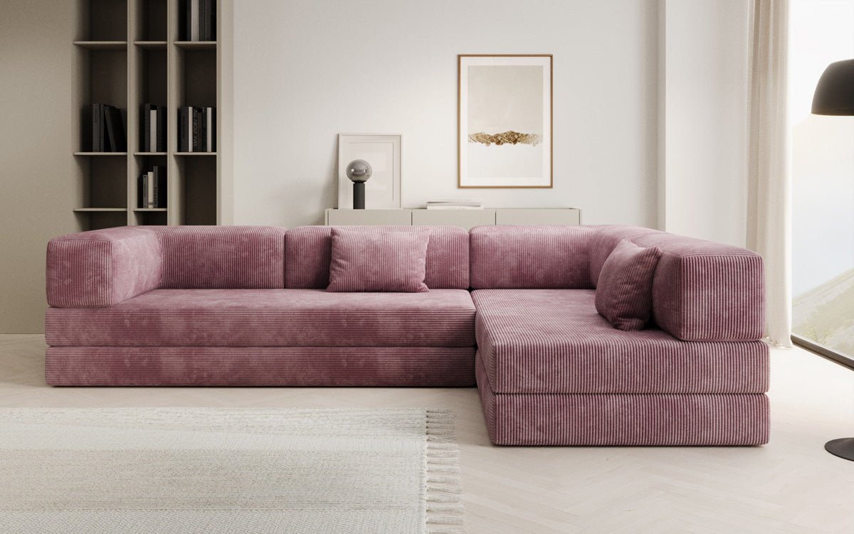 Designer Sofa Lazy L in Cord