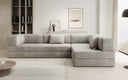 Designer Sofa Lazy L in Samt
