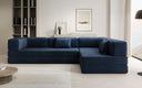 Designer Sofa Lazy L in Samt
