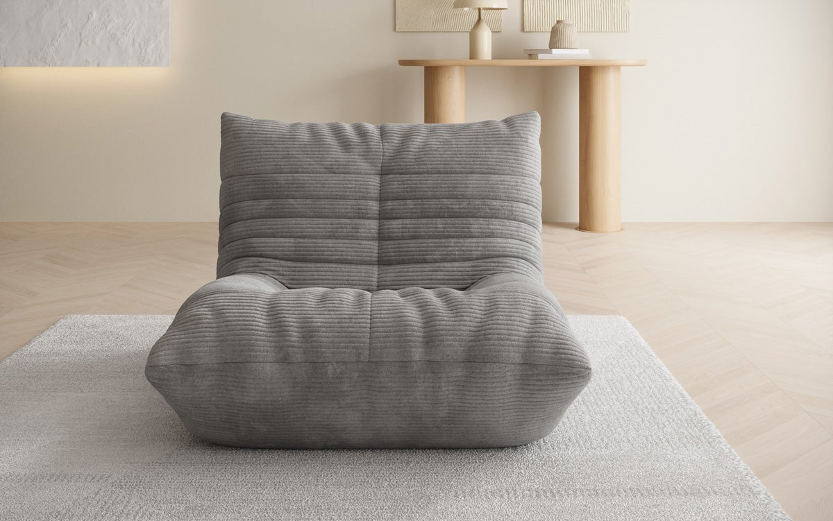 Designer Sofa-Sessel Calmo in Cord