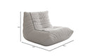 Designer Sofa-Sessel Calmo in Echtleder