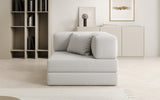 Designer Sofa-Sessel Lazy in Bouclé