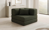 Designer Sofa-Sessel Lazy in Bouclé