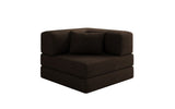 Designer Sofa-Sessel Lazy in Bouclé