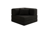 Designer Sofa-Sessel Lazy in Bouclé