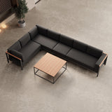 Euphoria – L-Maxilounge & Tisch aus Aluminium | Aevora™ Kollektion