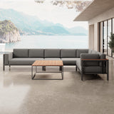 Euphoria – L-Maxilounge & Tisch aus Aluminium | Aevora™ Kollektion