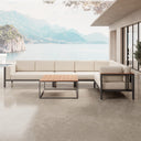 Euphoria – L-Maxilounge & Tisch aus Aluminium | Aevora™ Kollektion
