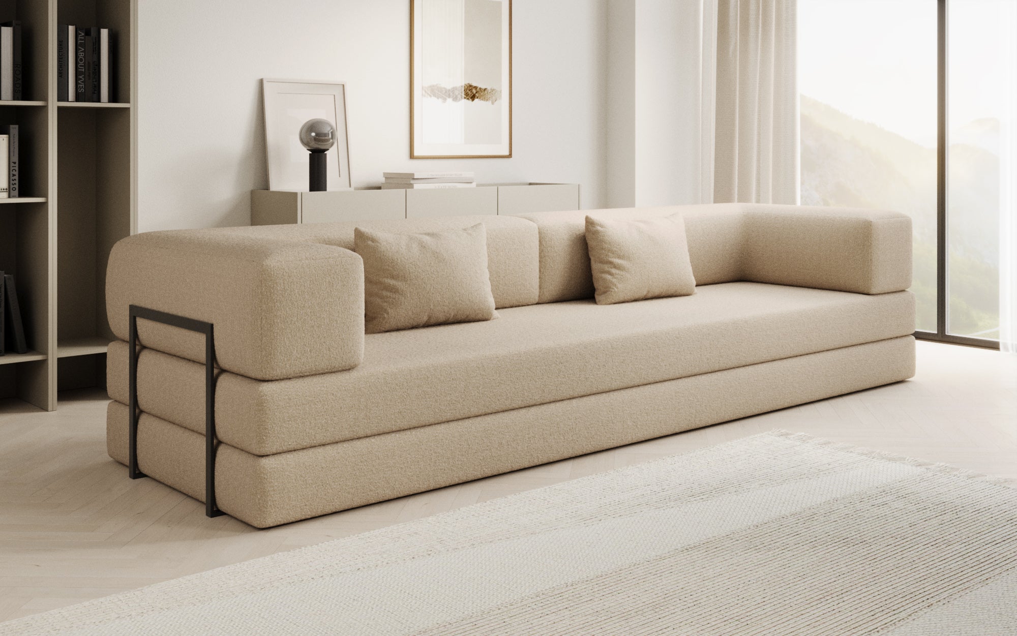 Extra Bezug für Sofa Lazy in Bouclé