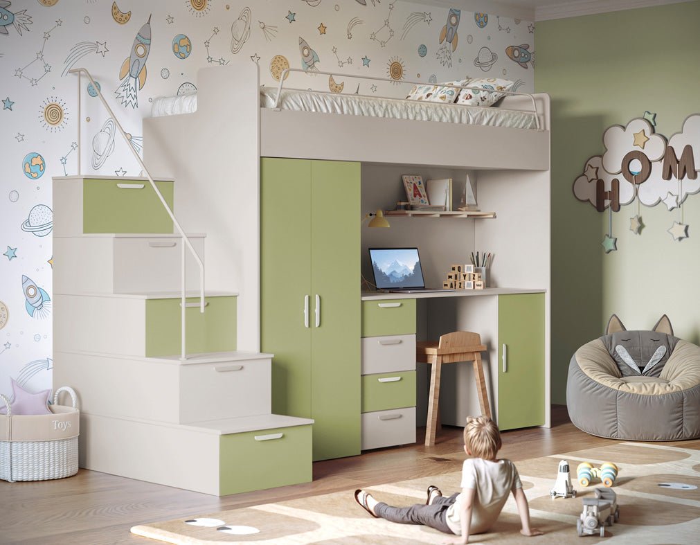 Kinderhochbett Dream Matte Oberfläche