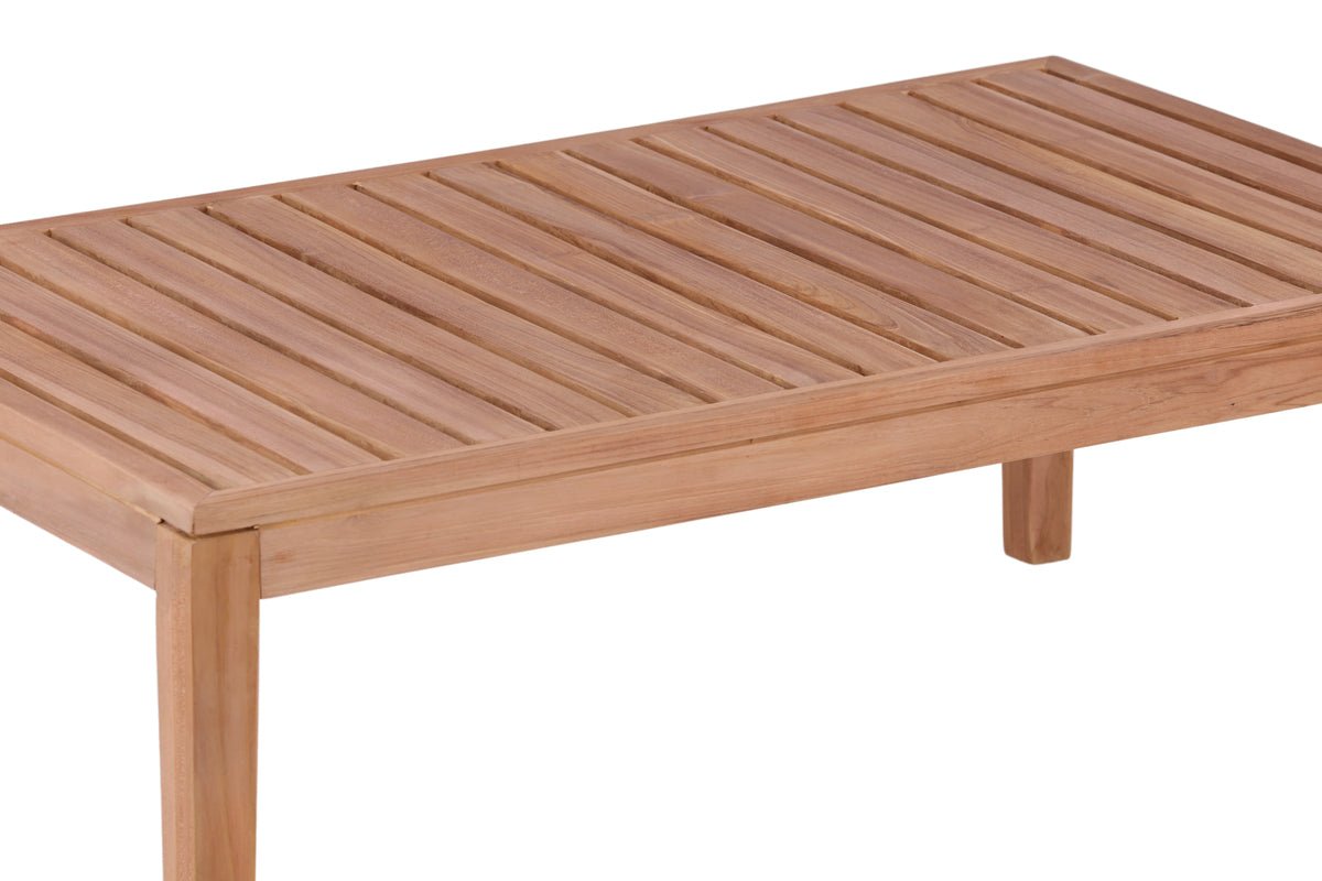 Garten Couchtisch Albania - Aus Teakholz in Natur-Optik
