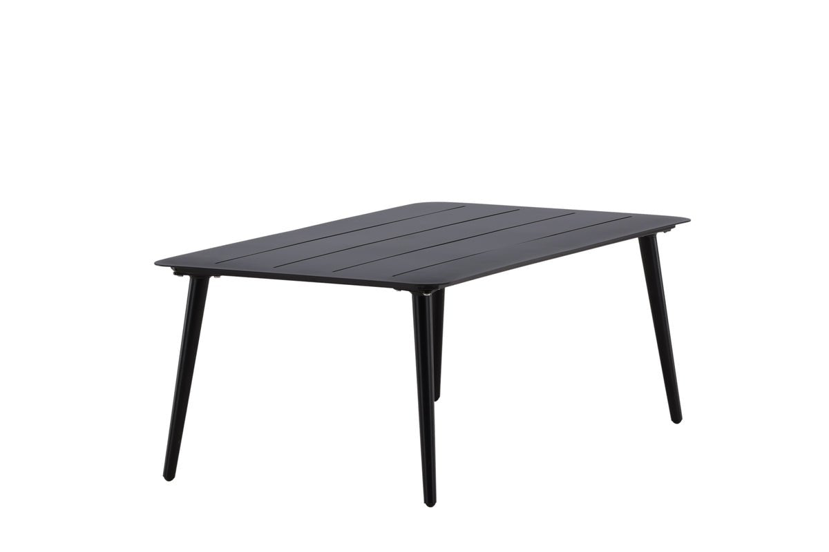 Garten Couchtisch Rhodos - Aus schwarzem Aluminium