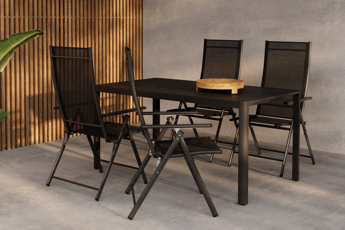 Garten Essgruppe Axaro – 5-teiliges Gartenmöbel-Set in 2 Größen