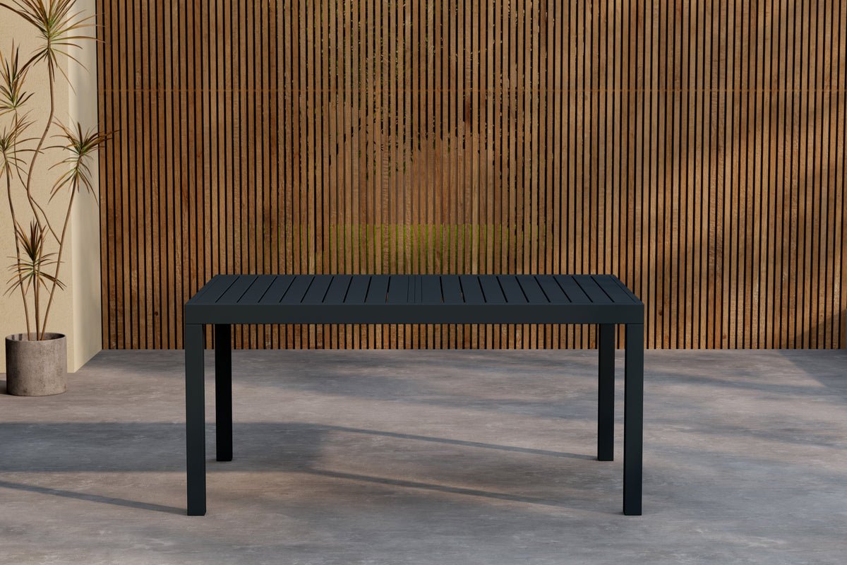 Garten Esstisch Liora - Ausziehbar von 160 auf 240 cm in Beige oder Schwarz